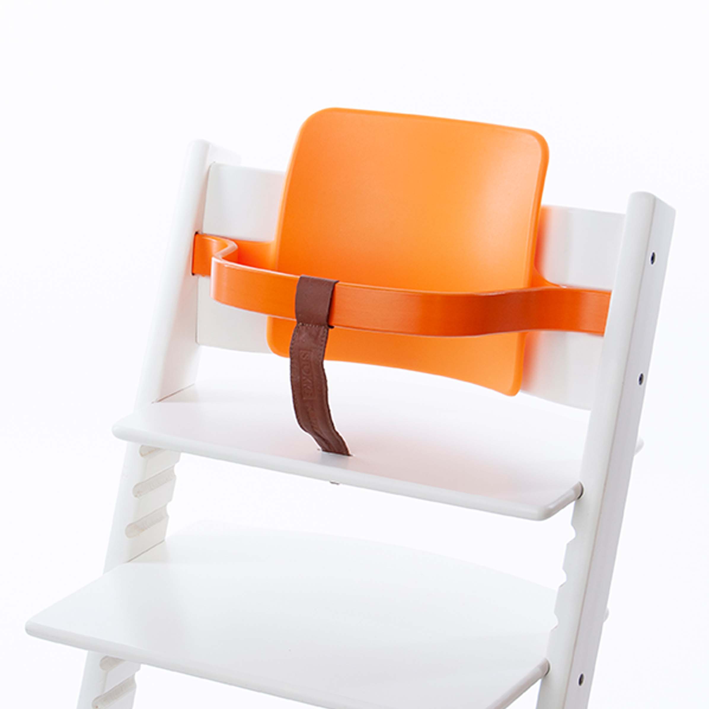 Holzbügel mit Rückenlehne Orange