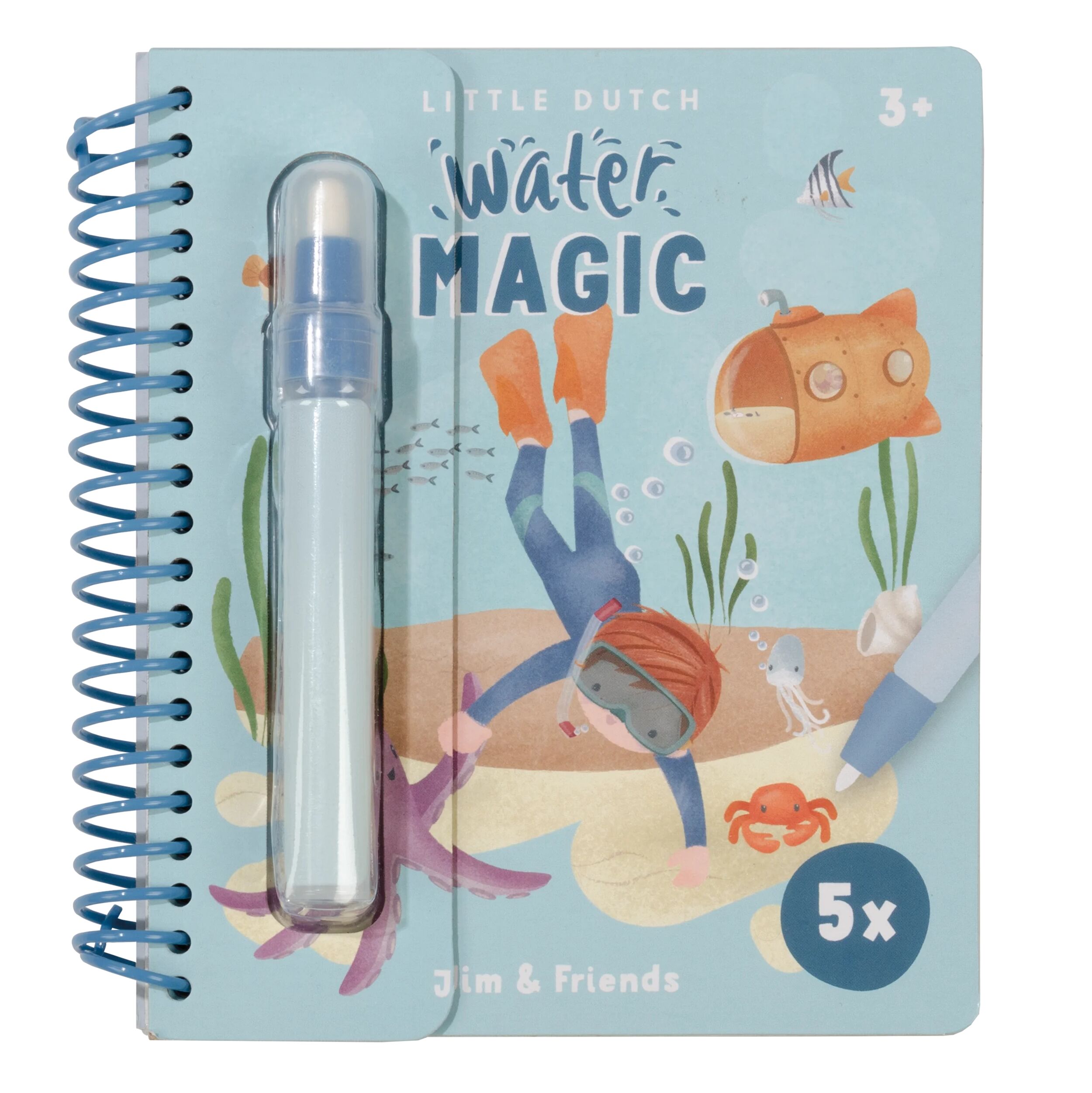 Wassermalbuch Jim & Friends
