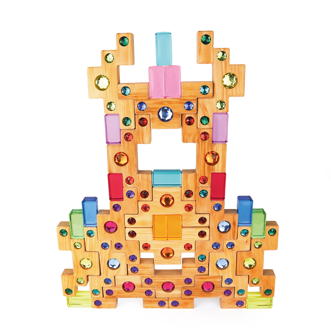 Farbtreppen mit Lichtbausteinen