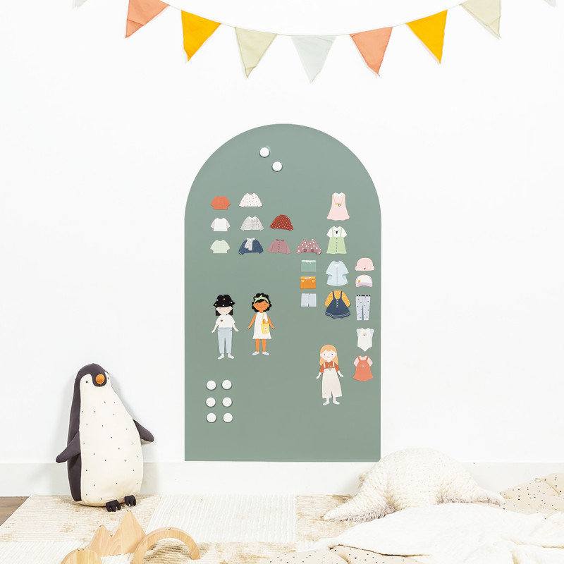 Magnetspiel Anziehen Mädchen