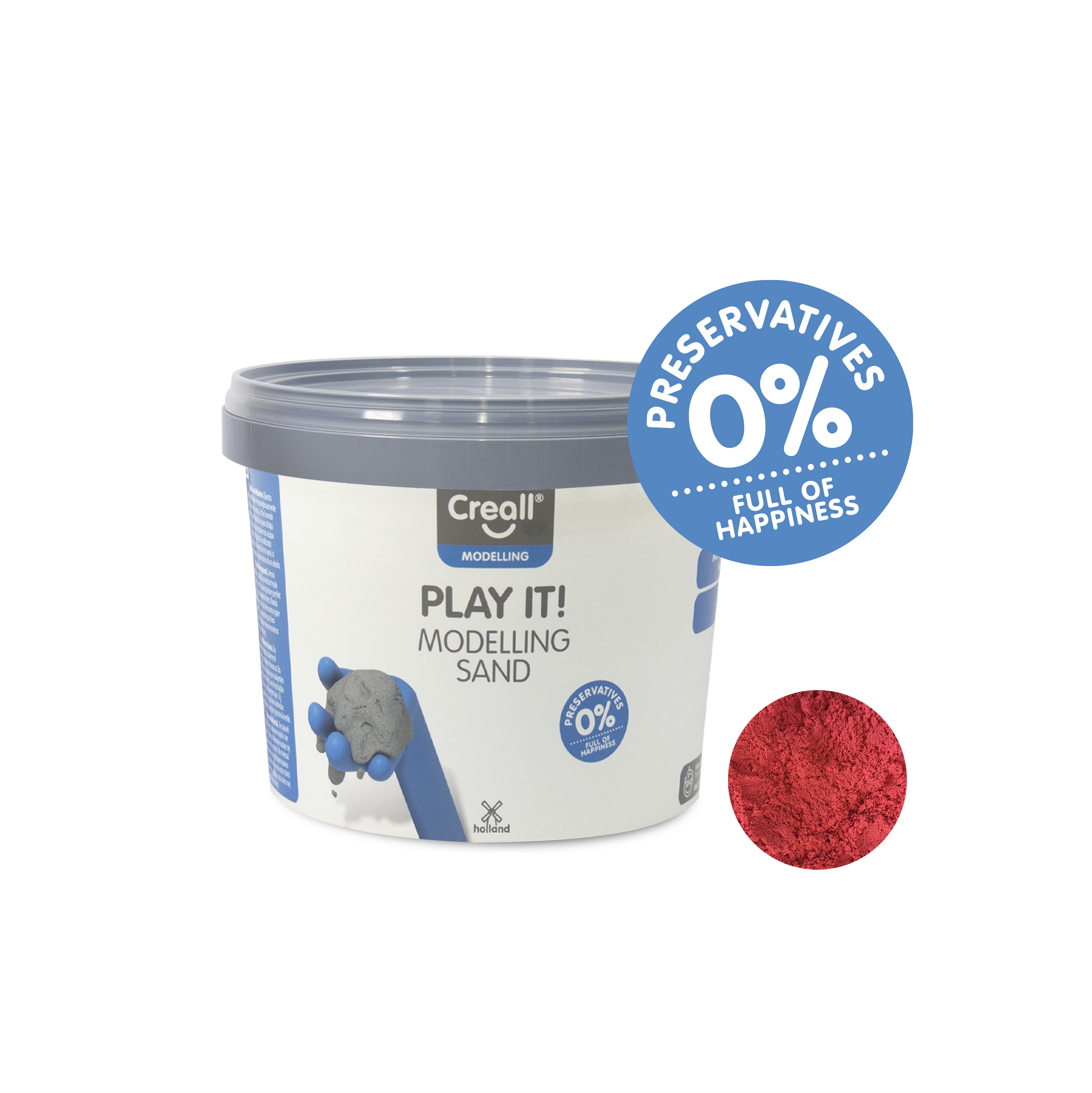 Kinetischer Sand Rot