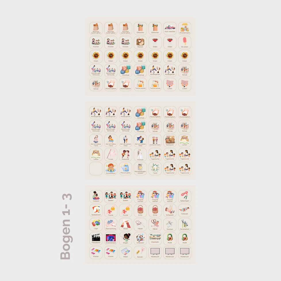 Wochenplaner Astro Glitzer