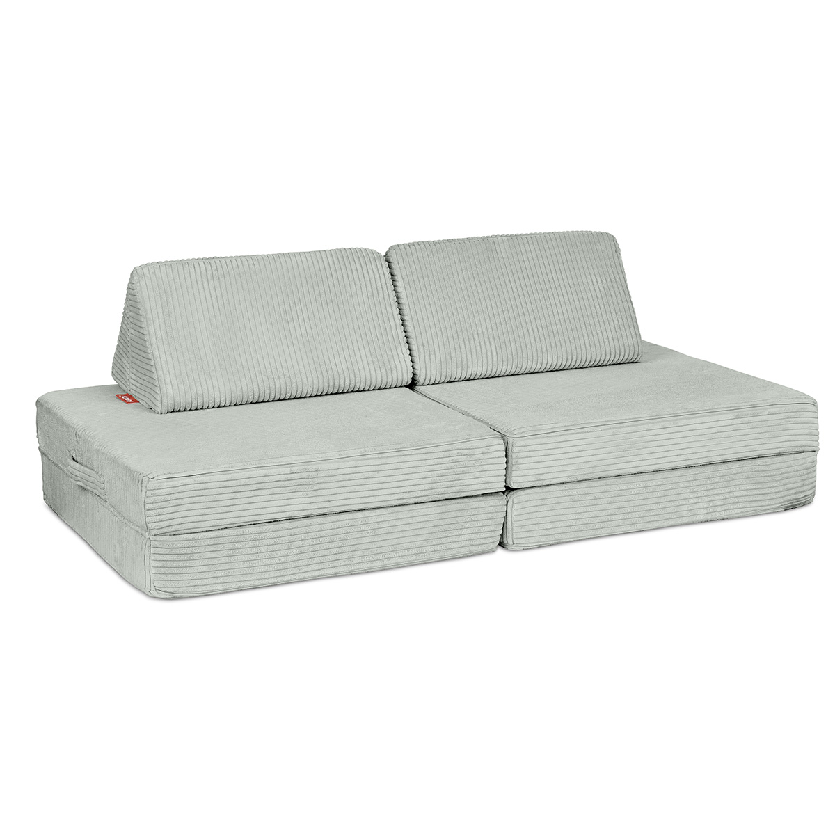 Mini Spielsofa Cord Salbei Grün