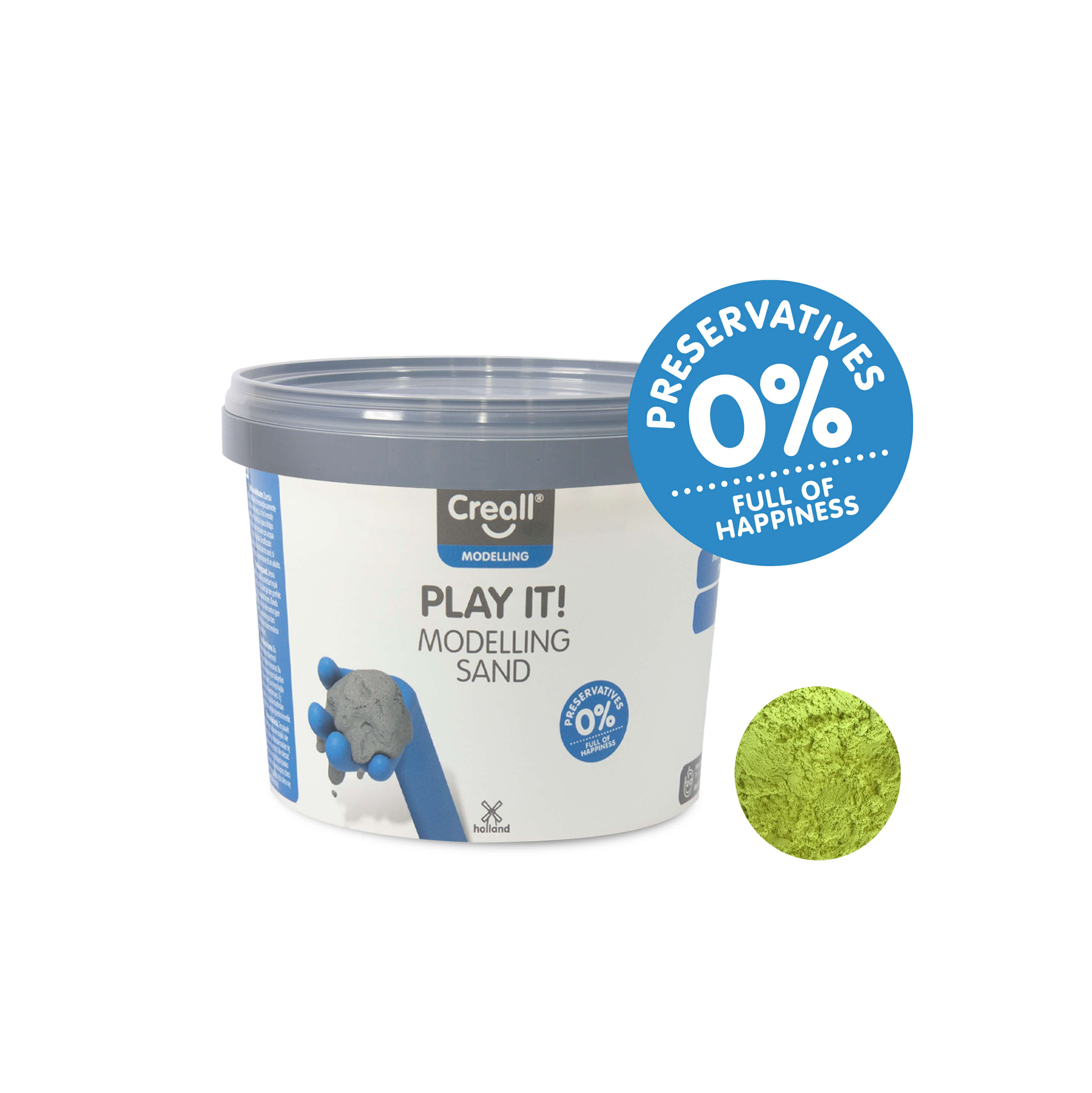 Kinetischer Sand Gelb