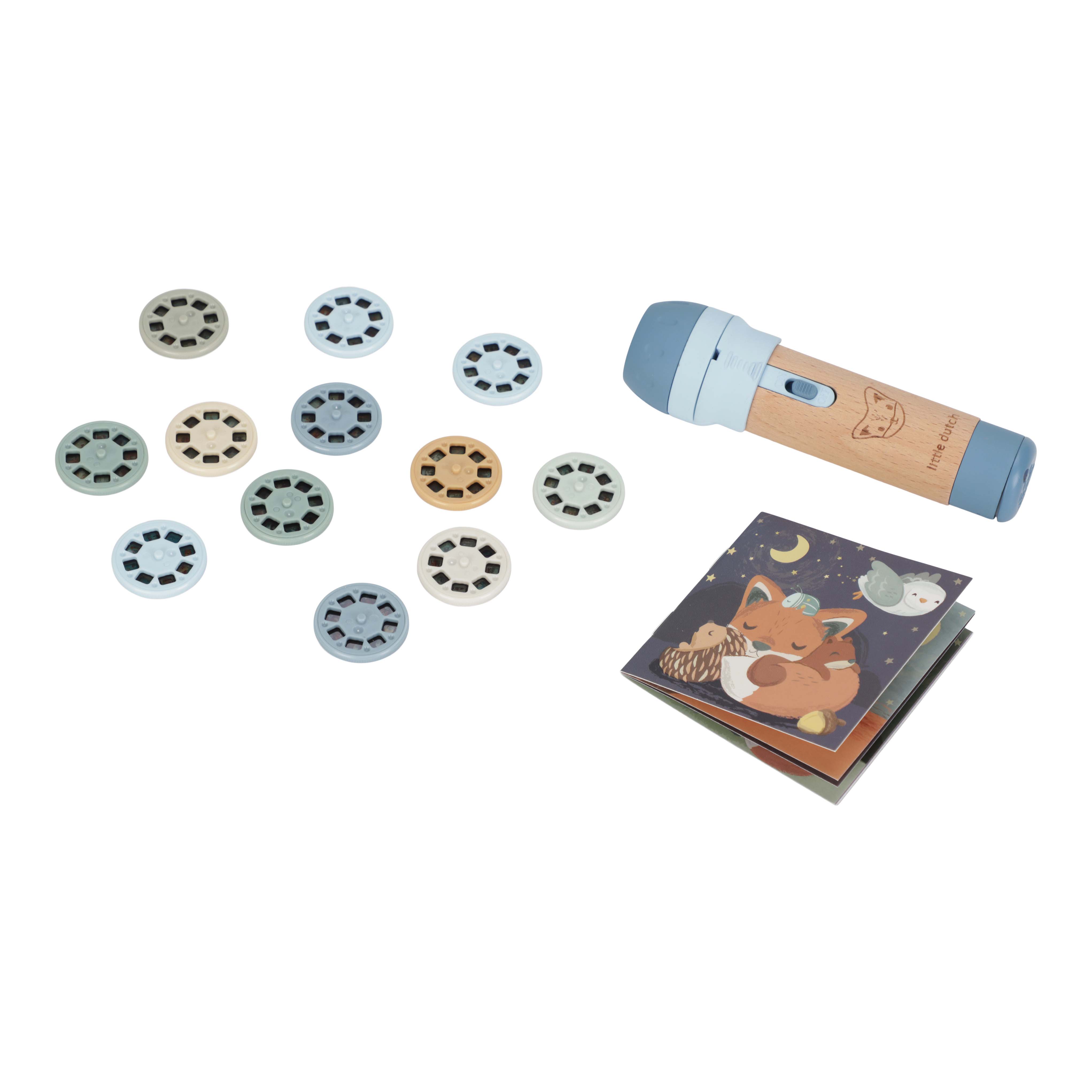 Geschichten Projektor Taschenlampe Blau