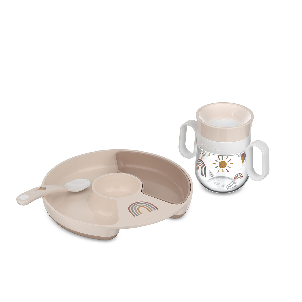 Lernlöffel Set Mio Sunshine & Rainbow