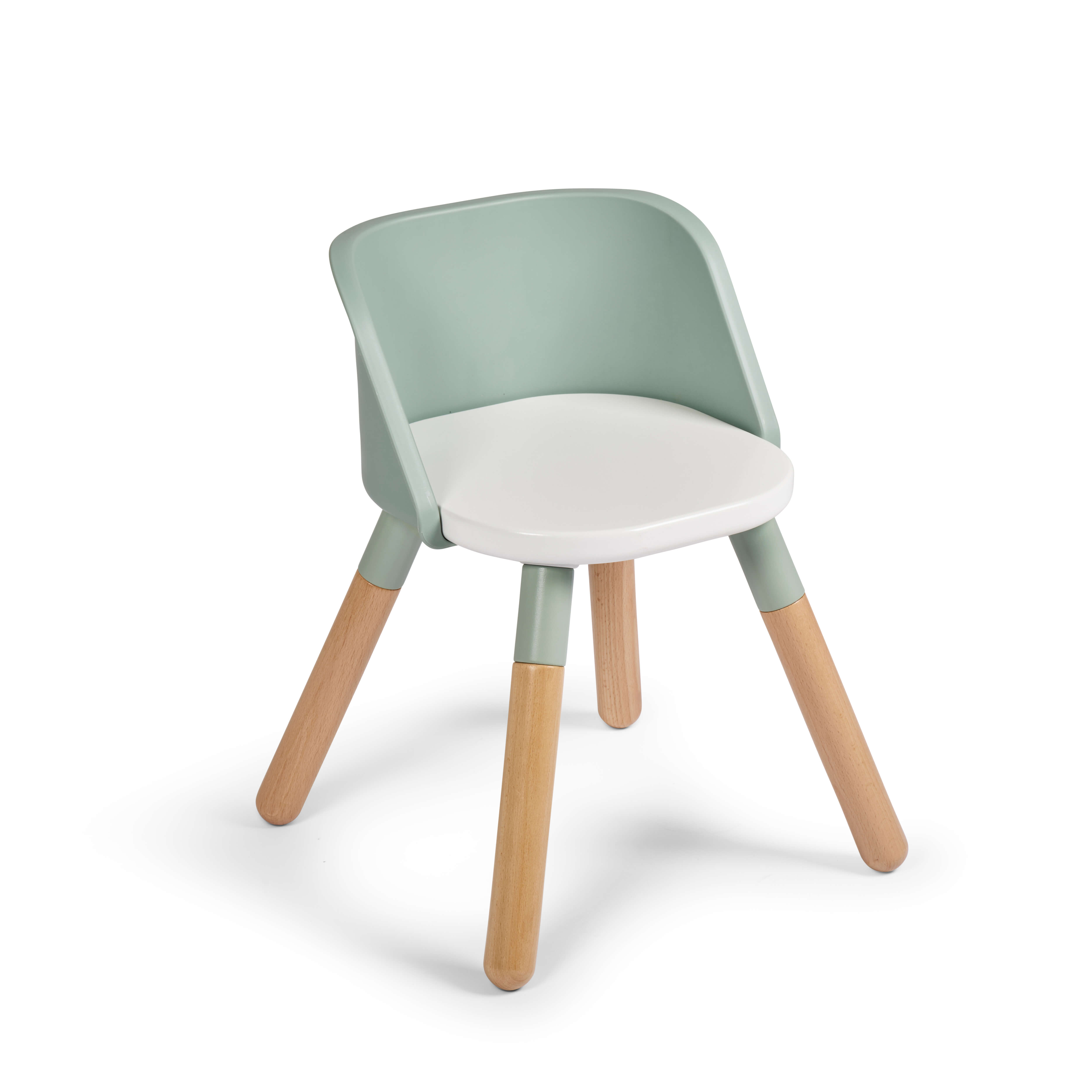 Spieltisch Stuhl Pastell Grün