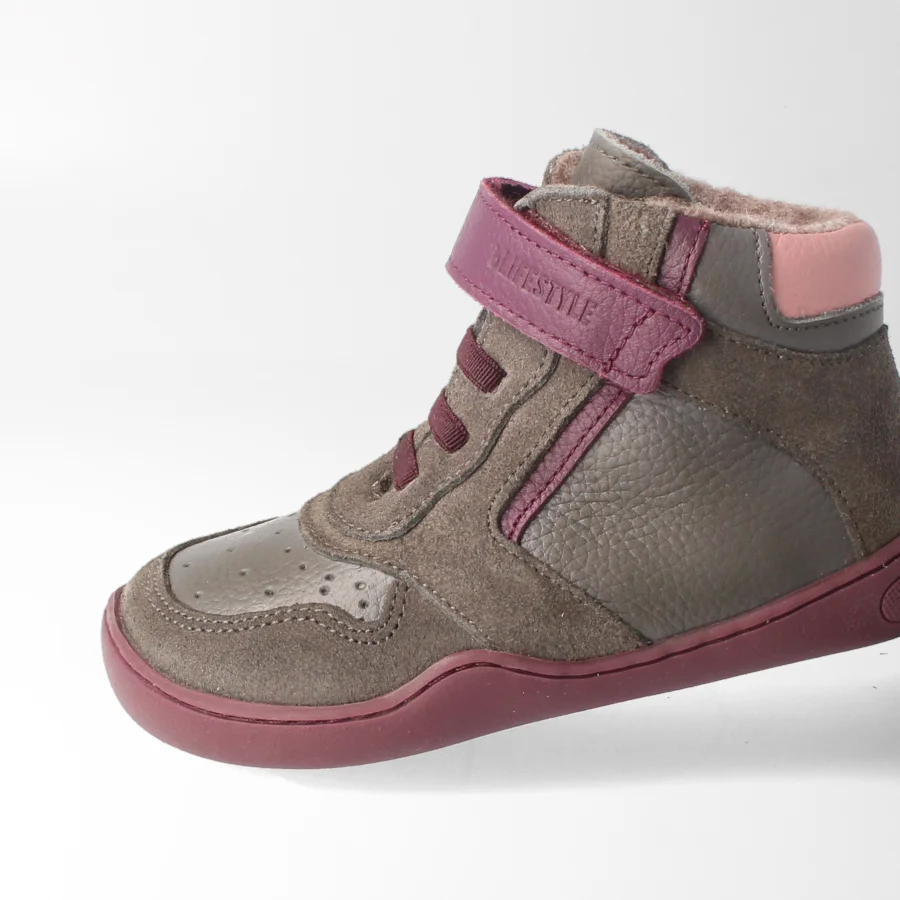 Barfußschuhe anurafroschSTYLE Anthrazit Wolle