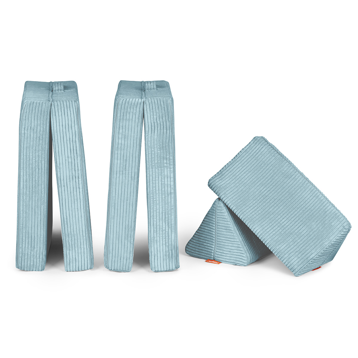 Mini Spielsofa Cord Lagune Blau