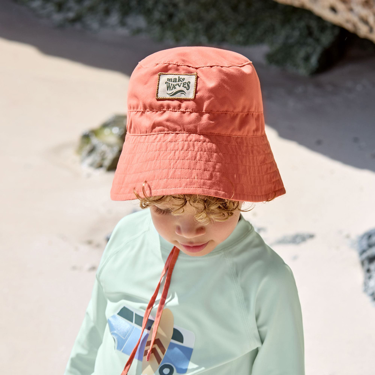 Fischerhut mit UV-Schutz Coral