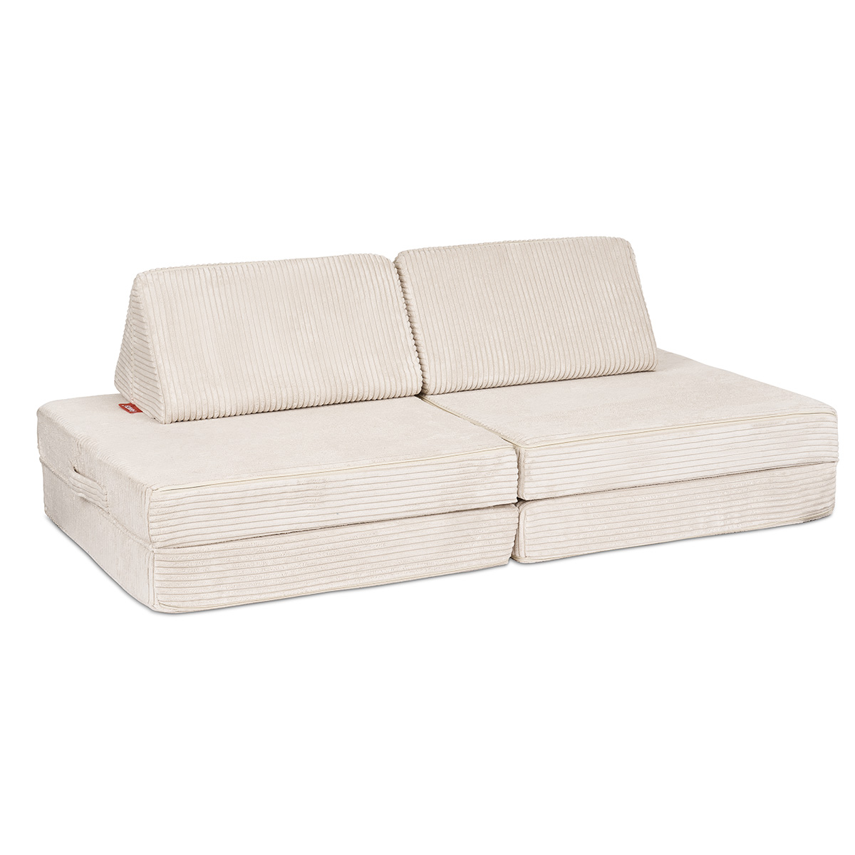 Mini Spielsofa Cord Creme Beige