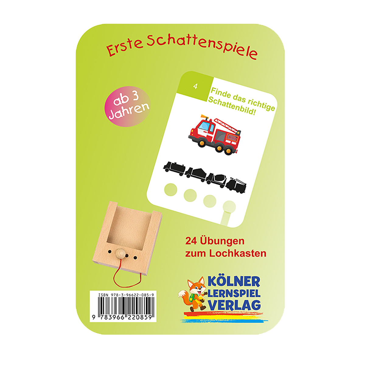 Lochkasten Kartensatz 3+ Erste Schattenspiele