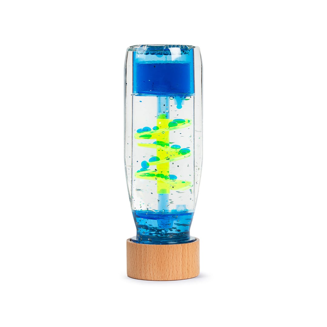 Sensorische Flasche Move Spiral Blue