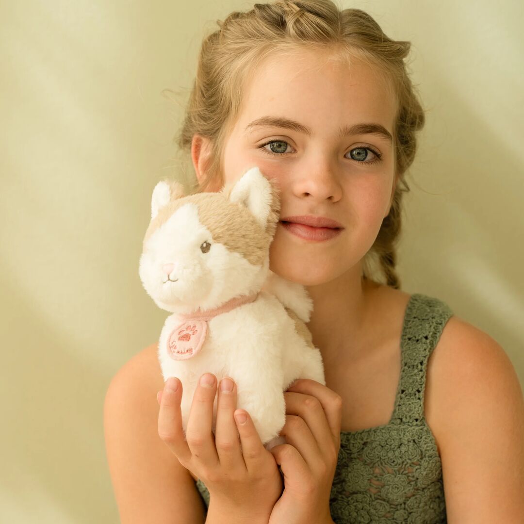 Plüsch Katze Marley in Tasche