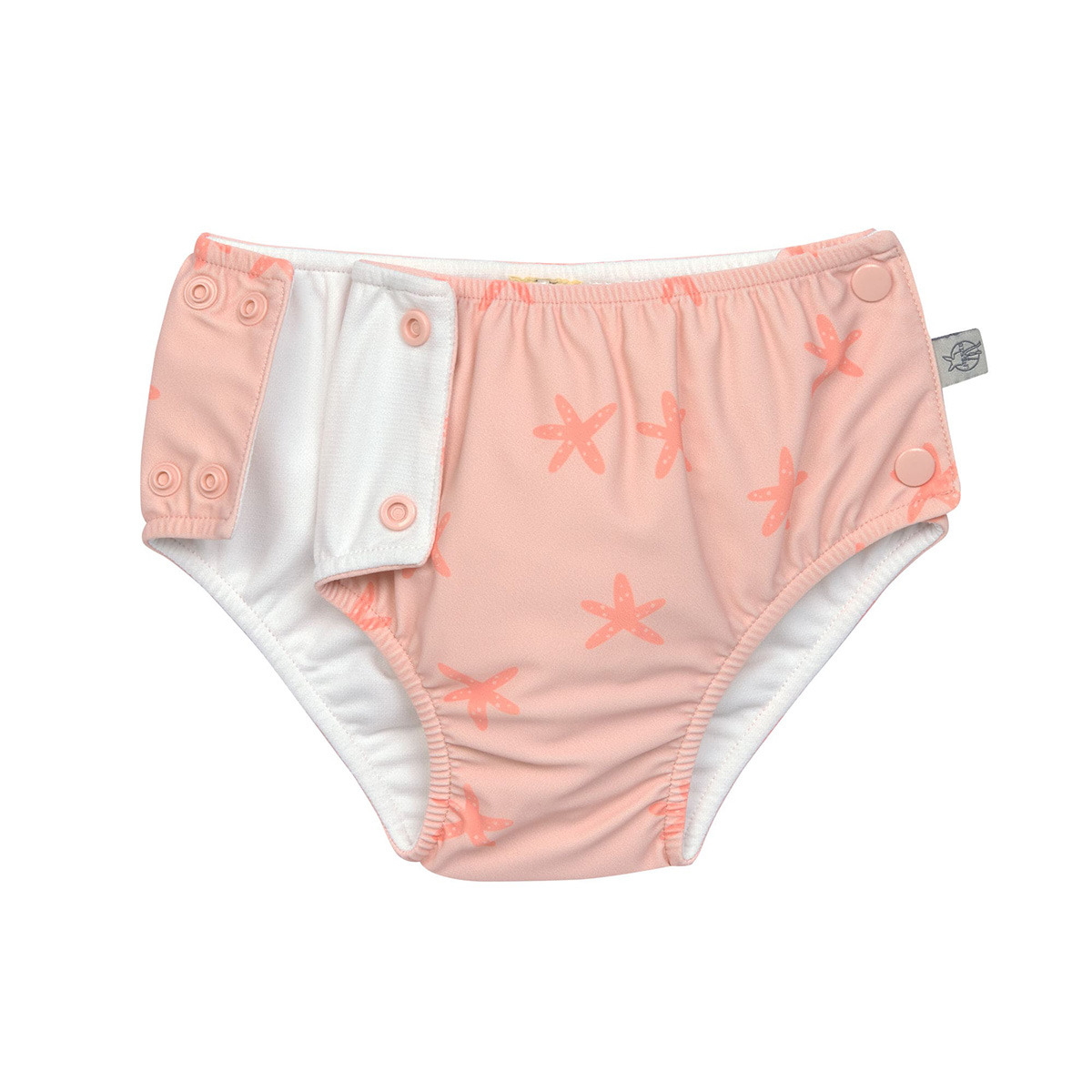 Schwimmwindel Snap Starfish Peach