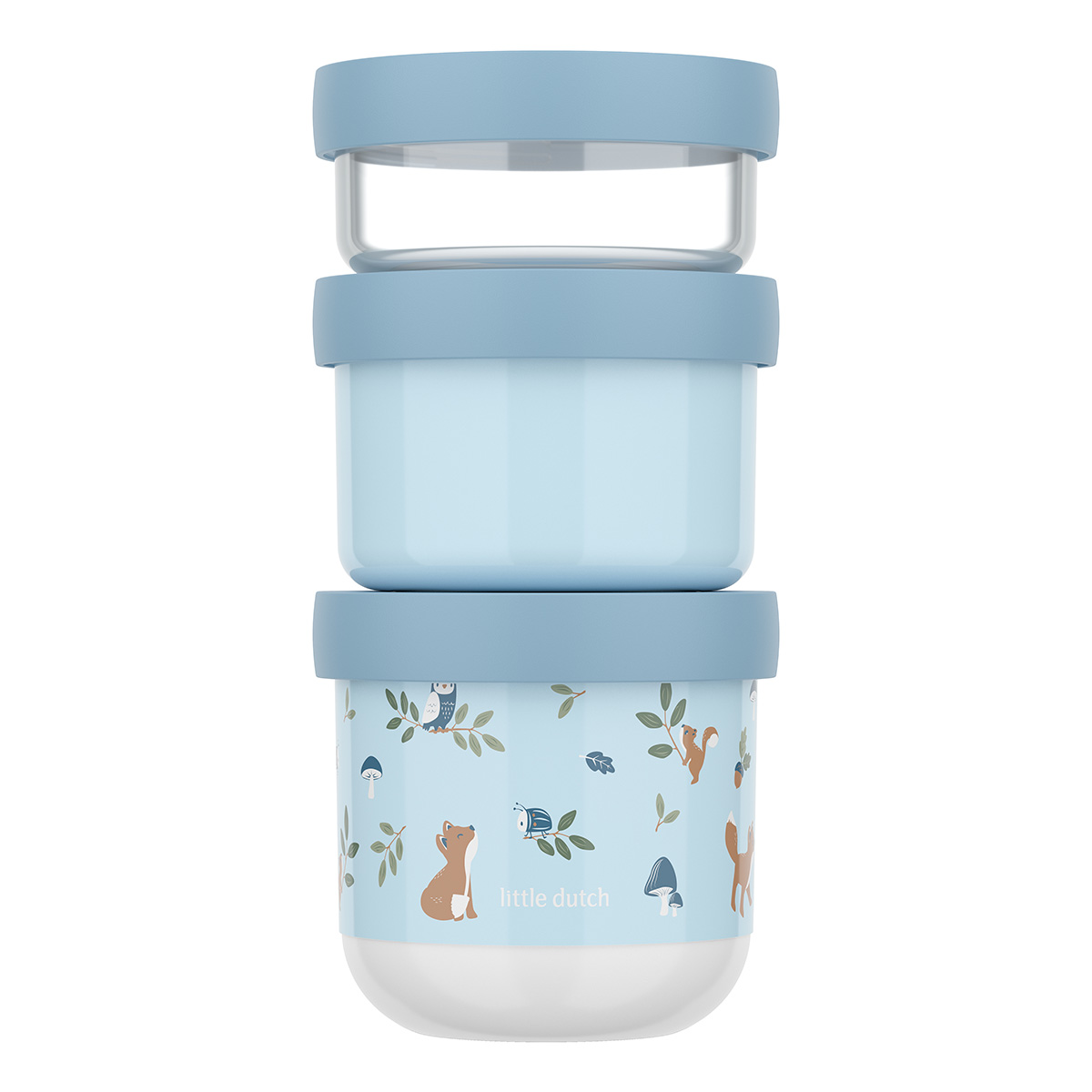 Snackbox Set stapelbar Mio Forest Friends