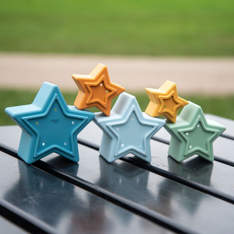 Silisoft Stapelbecher Sterne