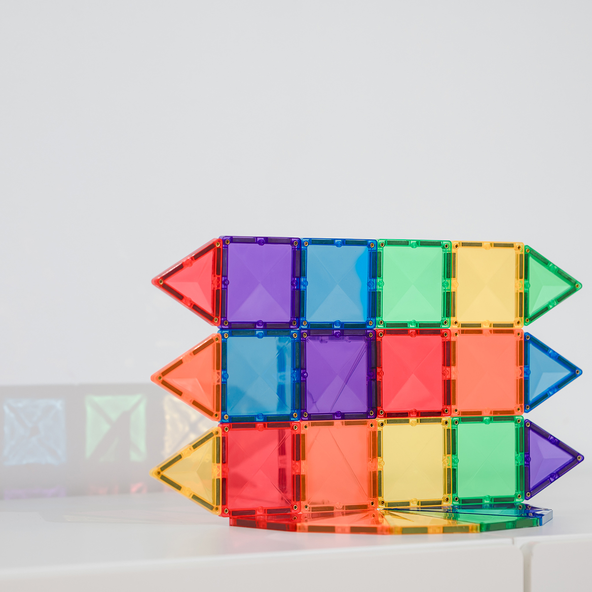 Magnetbausteine Rainbow Mini Pack 24tlg.