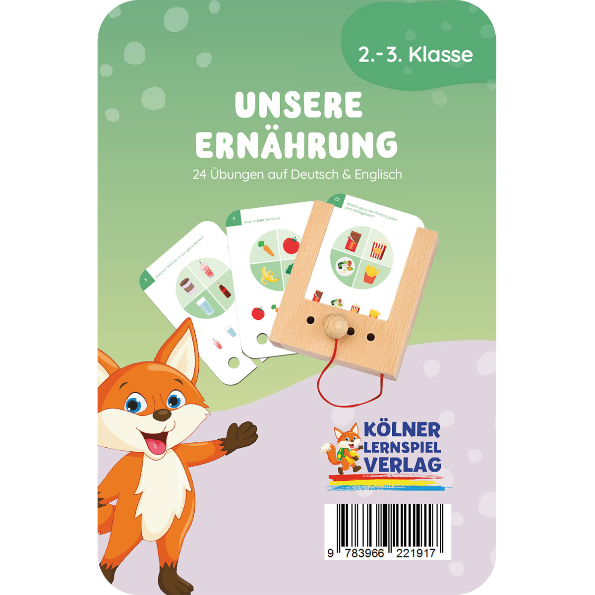 Lochkasten Kartensatz 7+ Unsere Ernährung