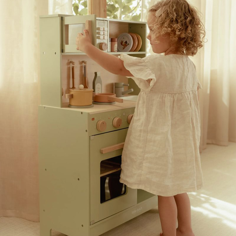 Kinderspielküche Grün