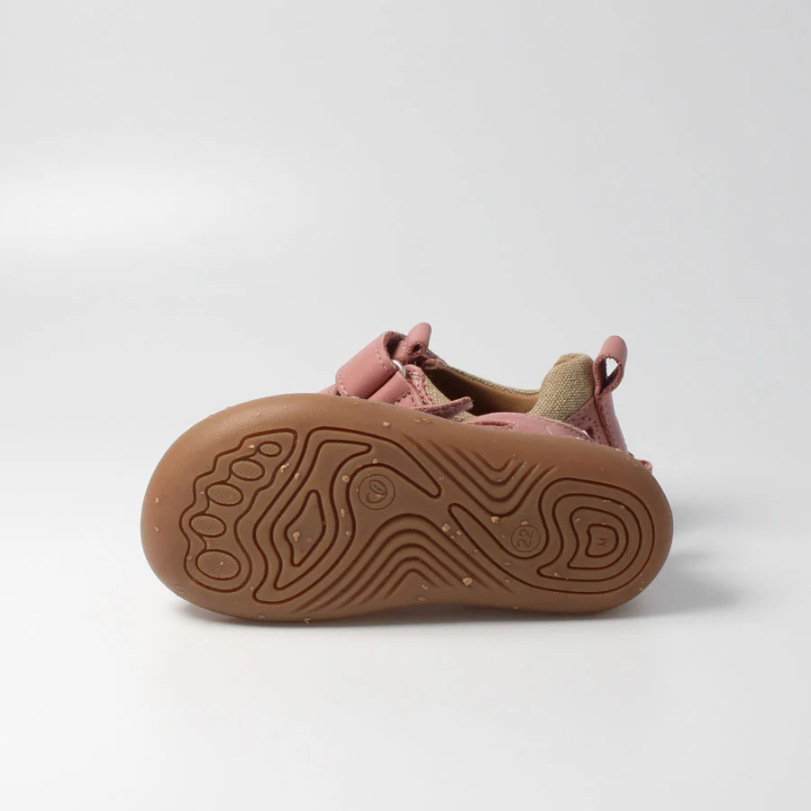 Barfußschuh kammmolchSTYLE altrosa