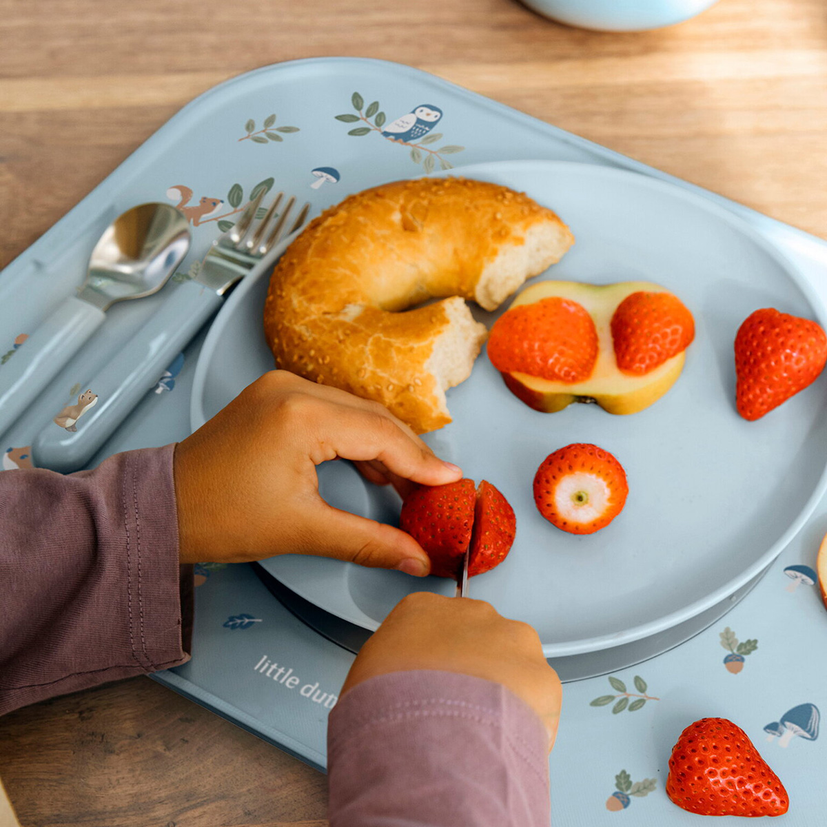 Kinder-Besteckset Mio 3-tlg. Forest Friends