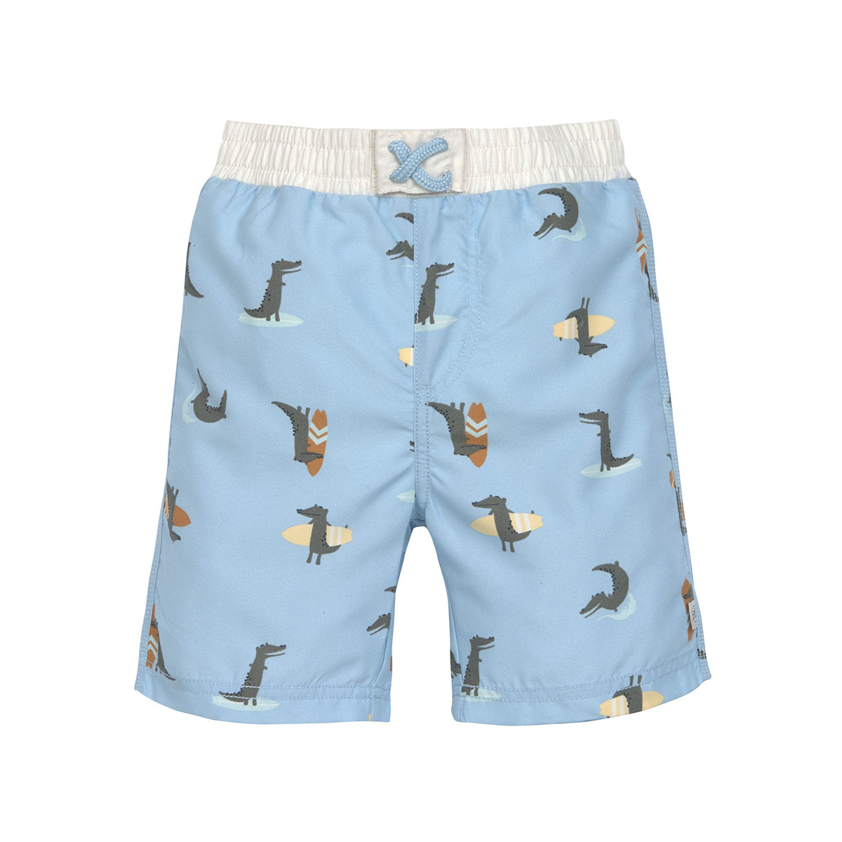 UV-Badehose Crocodile Sky Blue