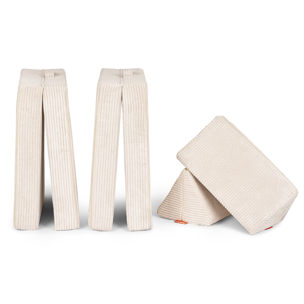 Mini Spielsofa Cord Creme Beige