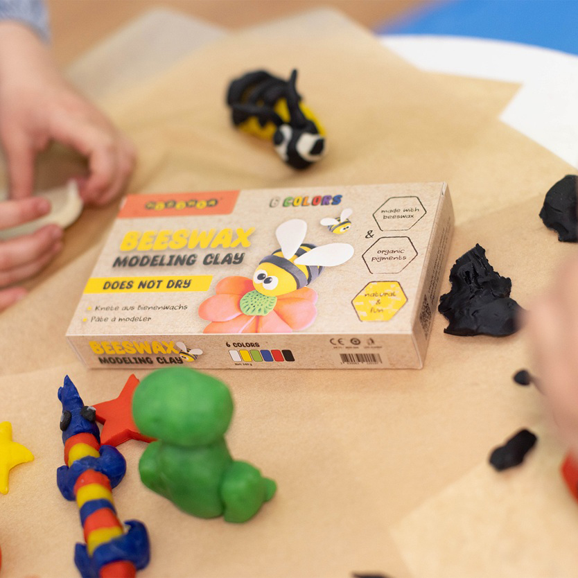 Knete aus Bienenwachs 240gr