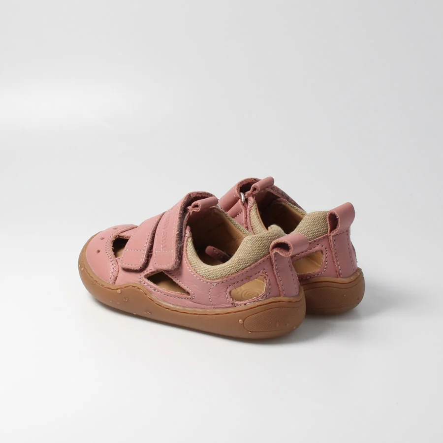 Barfußschuh kammmolchSTYLE altrosa