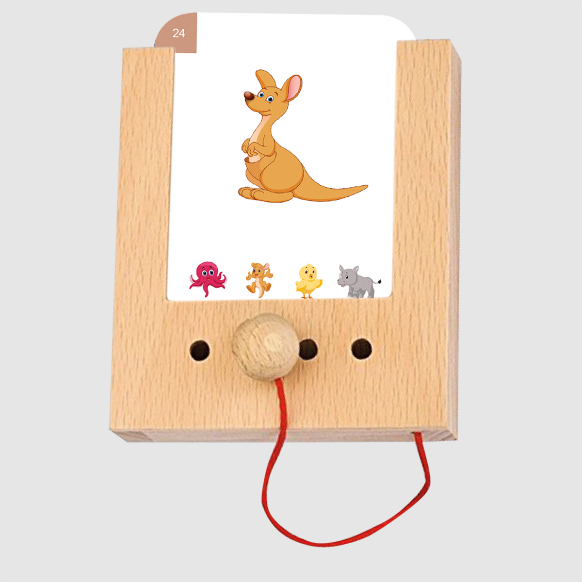Lochkasten Kartensatz 2-3 Tierischer Nachwuchs