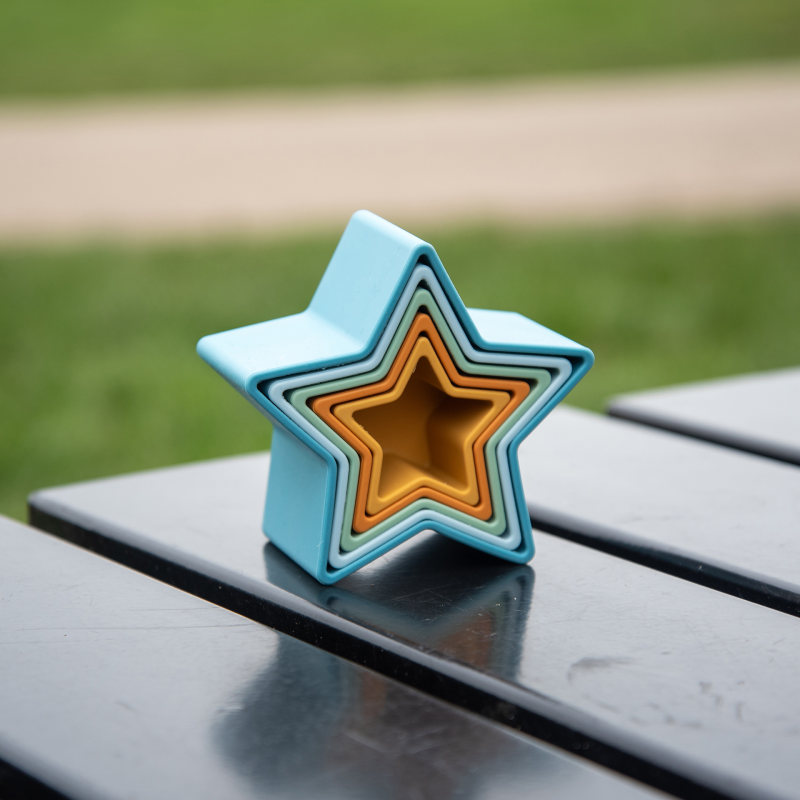 Silisoft Stapelbecher Sterne