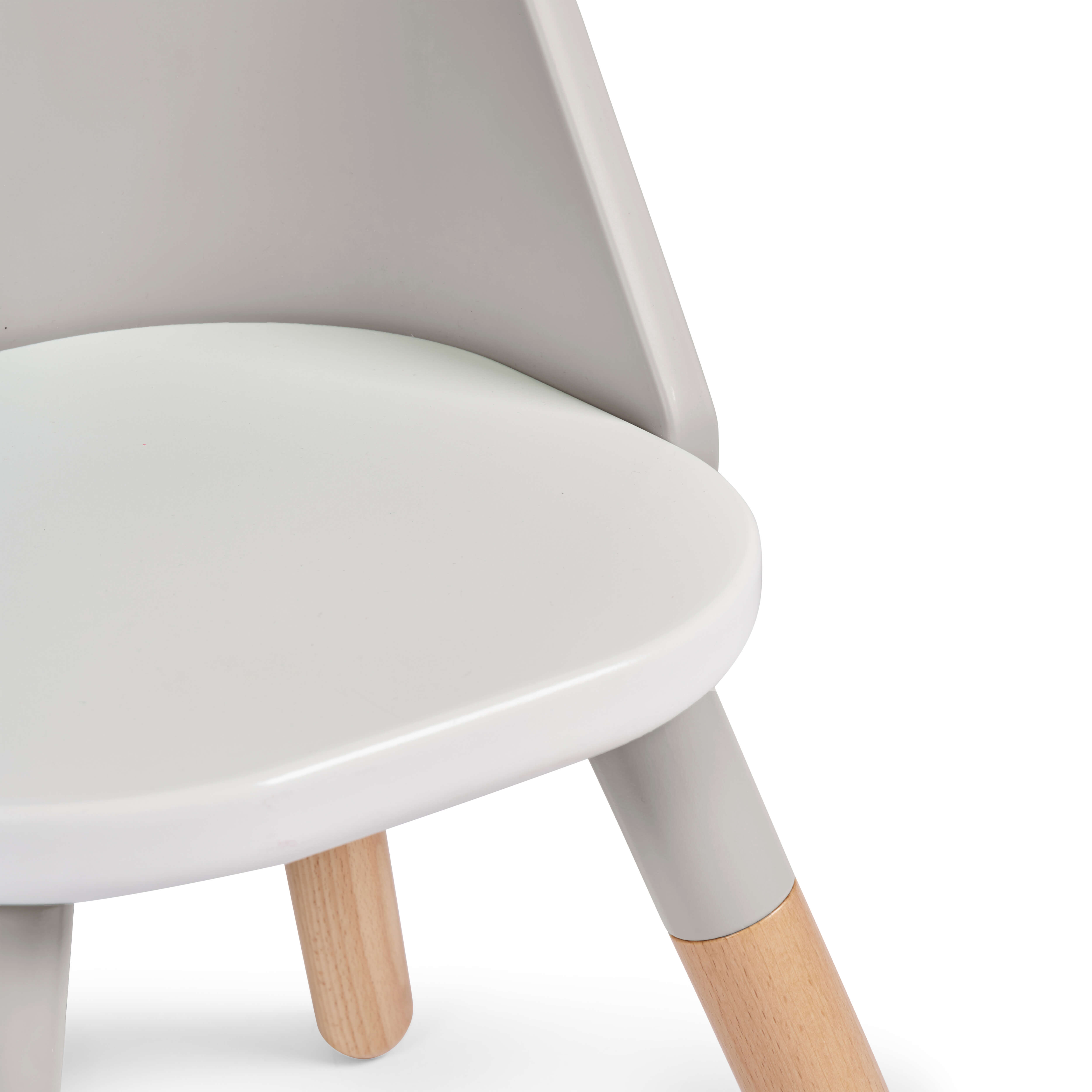 Spieltisch Stuhl Graphit Grau