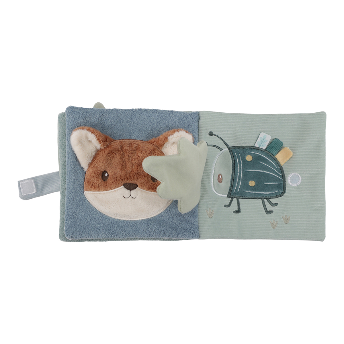 Stoffbuch mit Aktivitäten Forest Friends