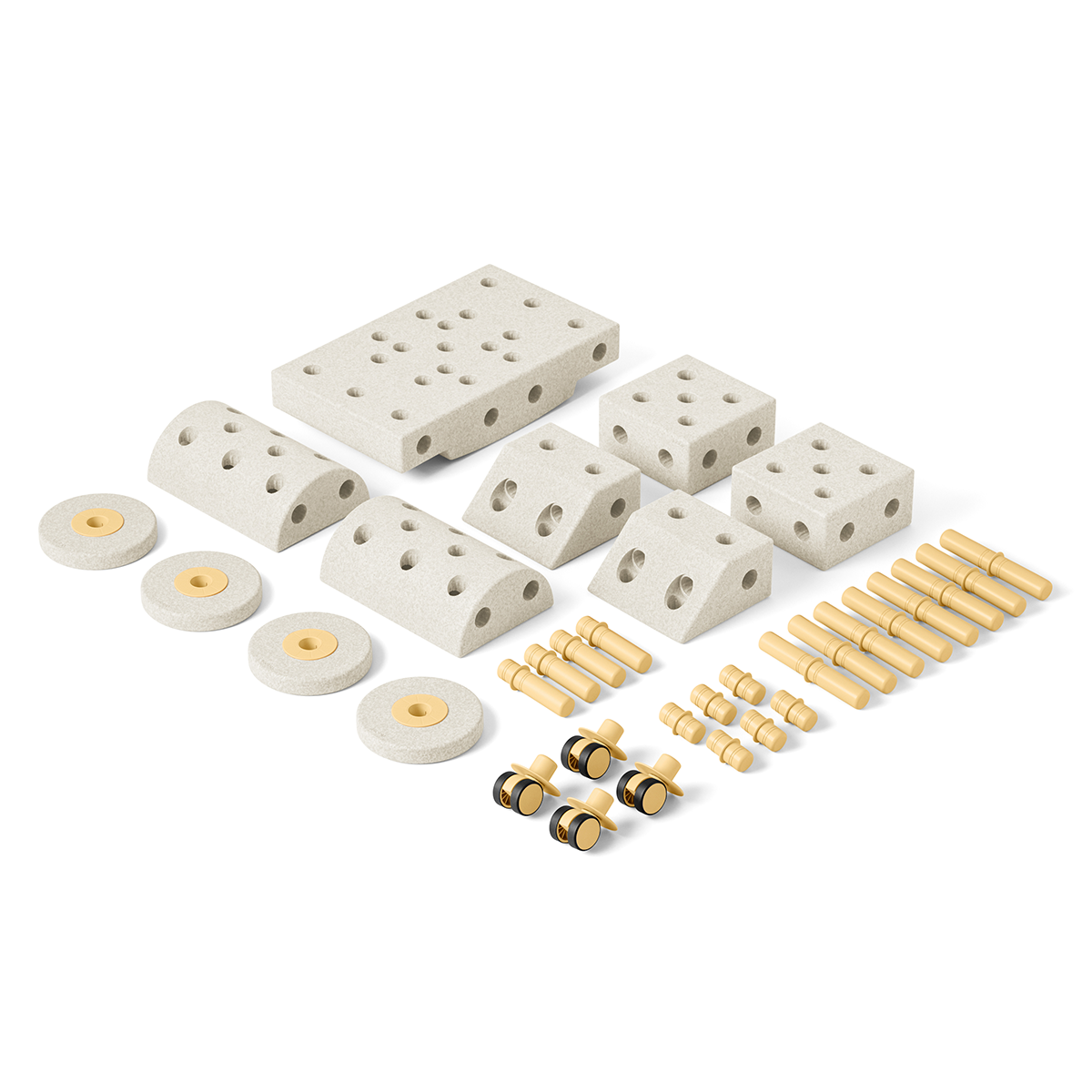 Dreamer-Set Sand Grey / Honey Yellow