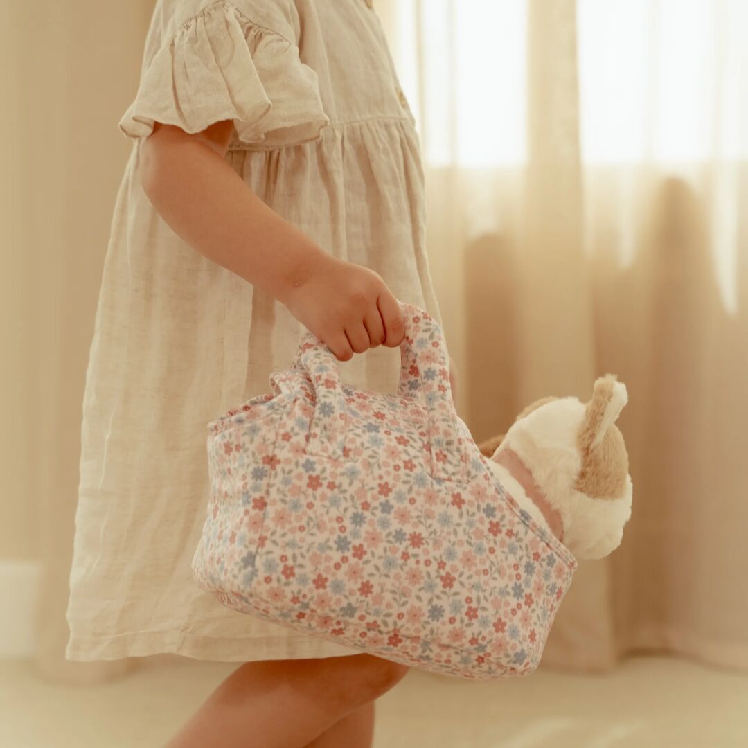 Plüsch Katze Marley in Tasche