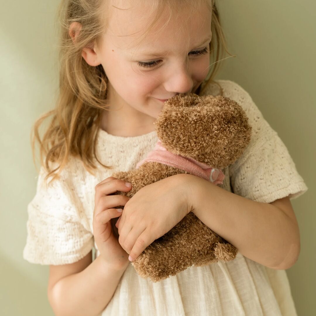 Plüsch Hund Jackie in Tasche