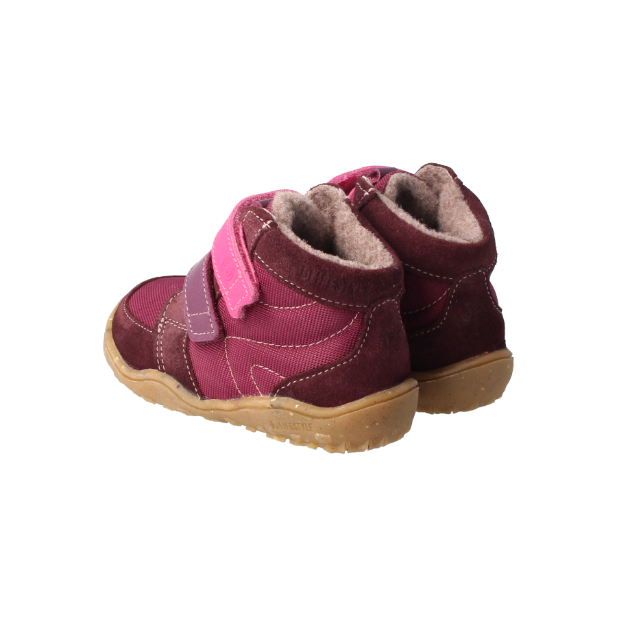 Barfußschuh biberSTYLE TEX pflaume