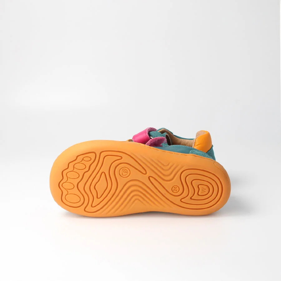 Barfußschuh anurafroschSTYLE petrol