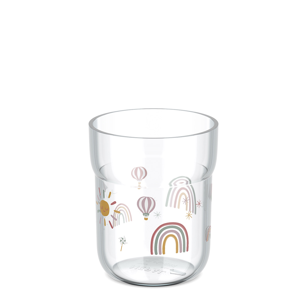 Kinder-Trinkglas Mio 250ml Sunshine & Rainbow