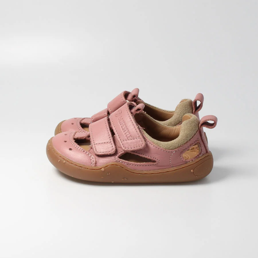 Barfußschuh kammmolchSTYLE altrosa