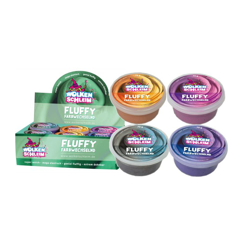 Wolkenschleim Fluffy Farbwechselnd