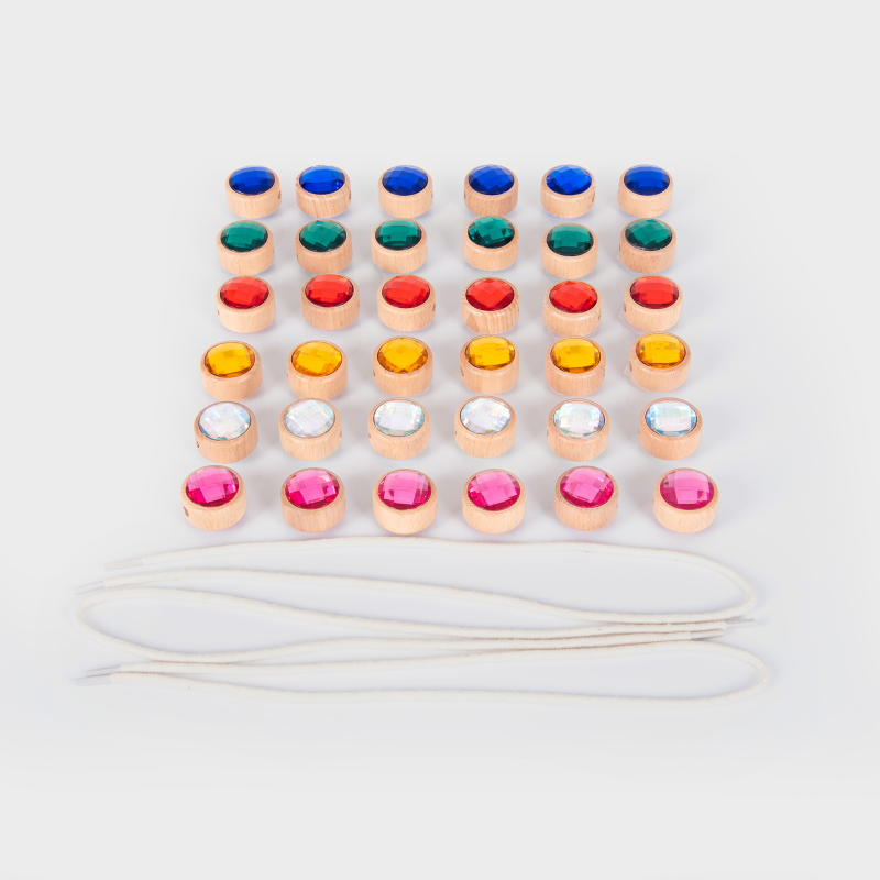 Fädelperlen Diamanten