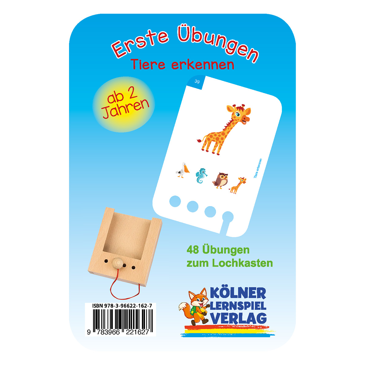 Lochkasten Kartensatz 2+ Tiere erkennen