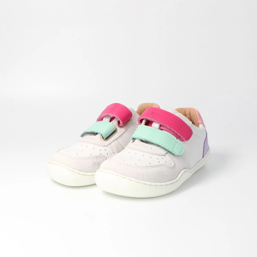 Barfußschuh anurafroschSTYLE weiß minze