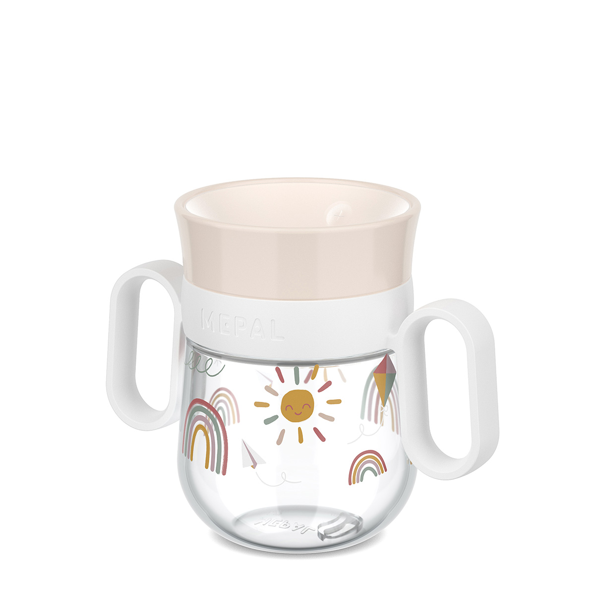 360° Trinklernbecher Mio 200ml Sunshine & Rainbow