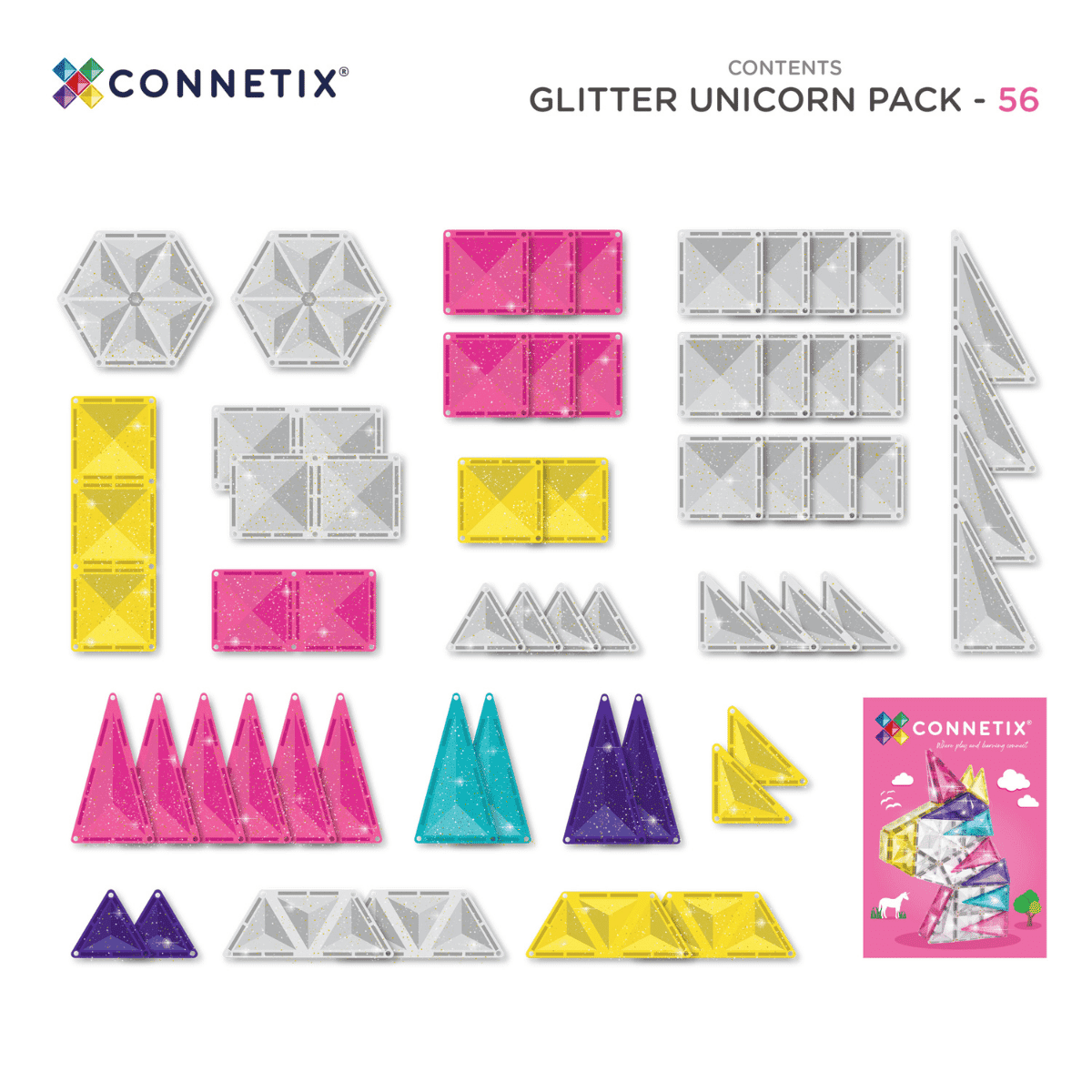 Glitter Unicorn Pack 56 tlg.