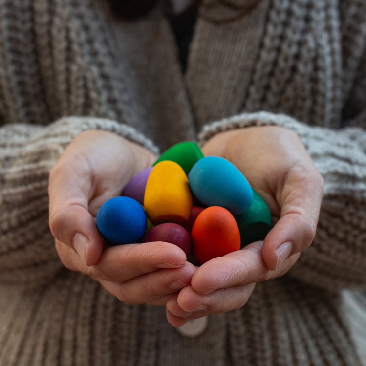 Mandala Set Rainbow Eggs