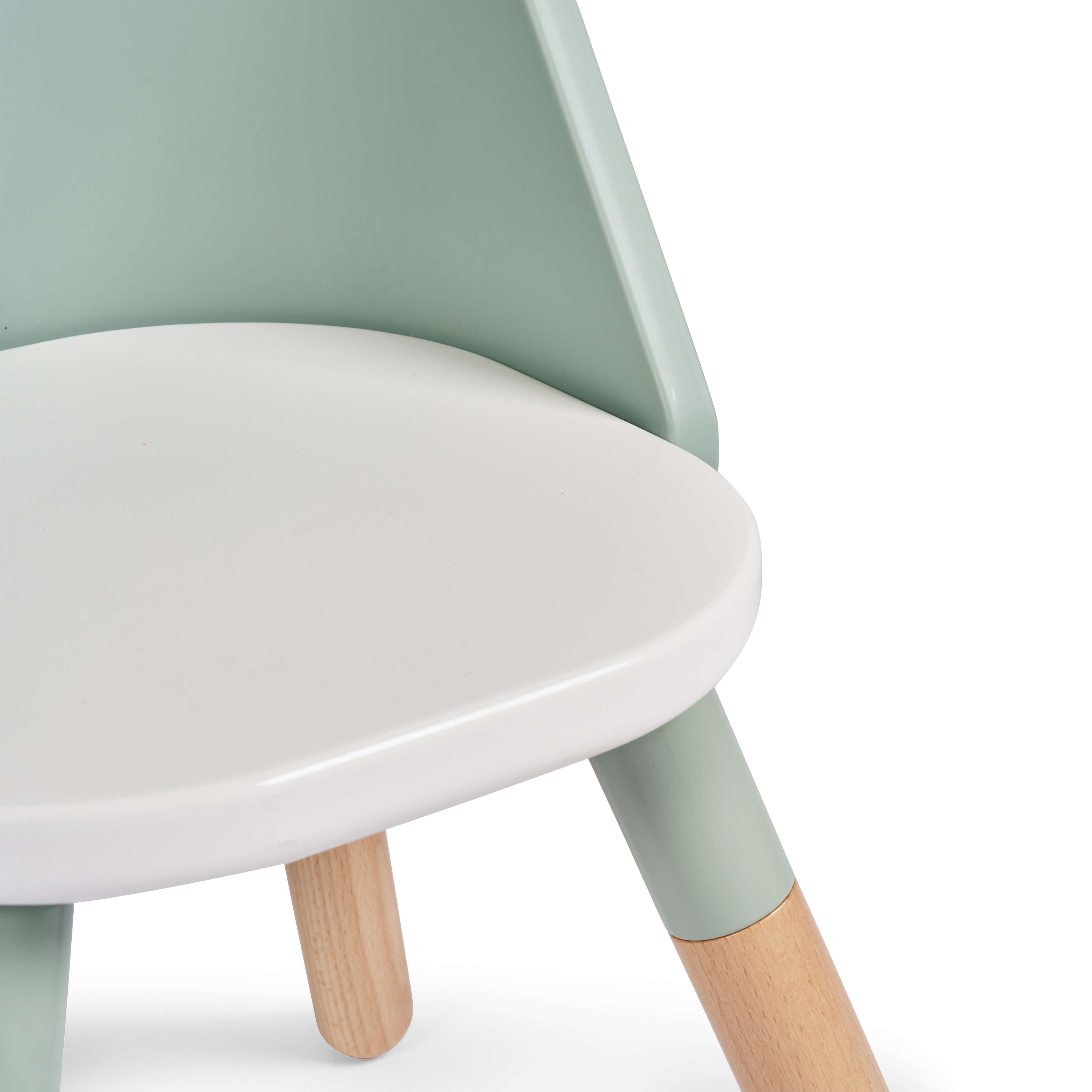 Spieltisch Stuhl Pastell Grün