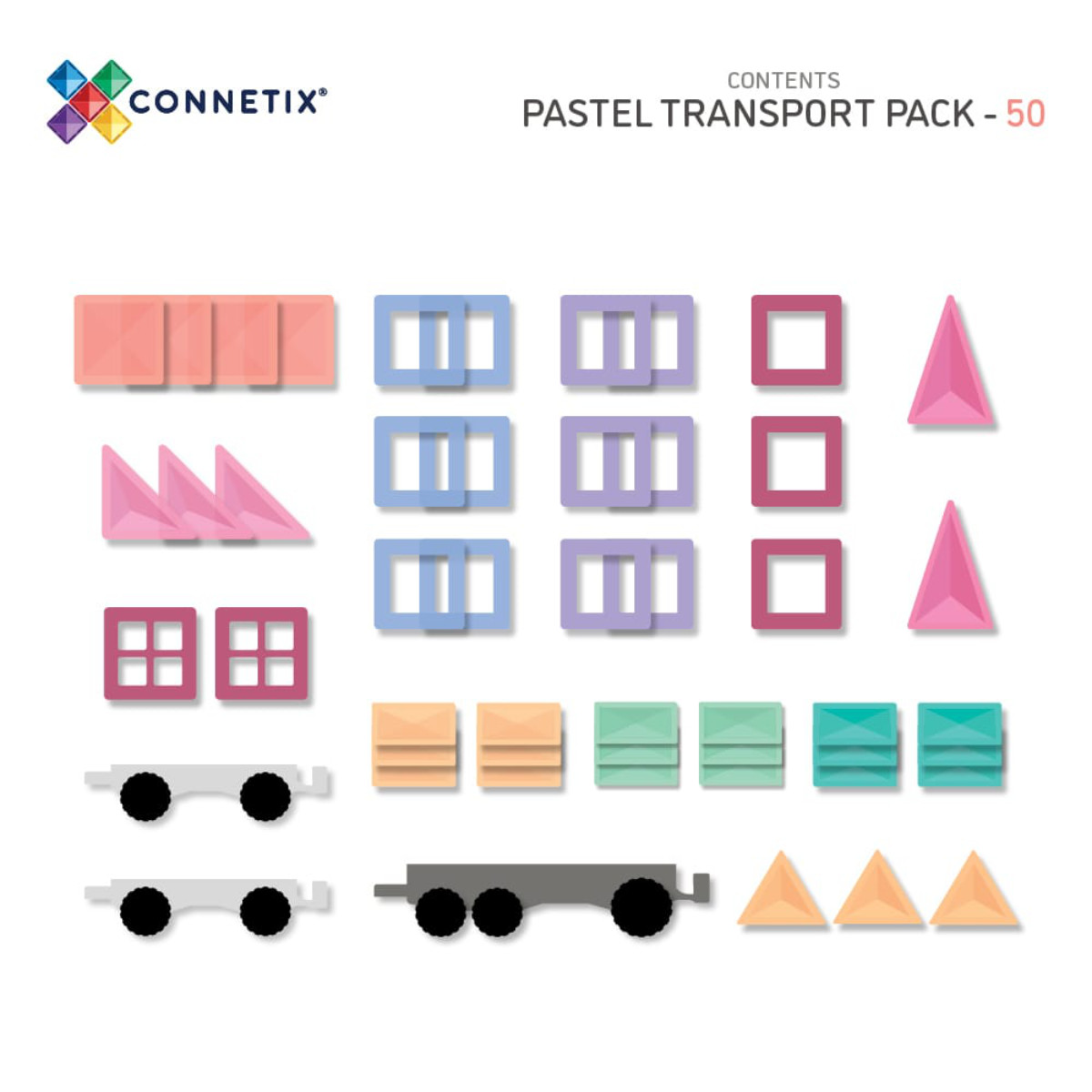 Transport Pack Pastel 50tlg.